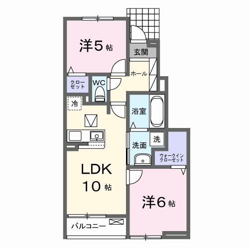 ドゥー・メゾン桜木（106） 間取り図画像