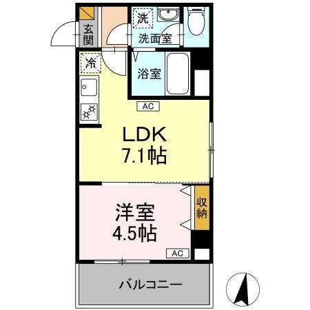 ニュートリノ要（102） 間取り図画像