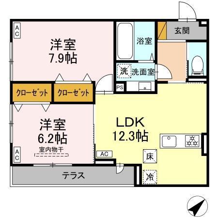 間取り図写真