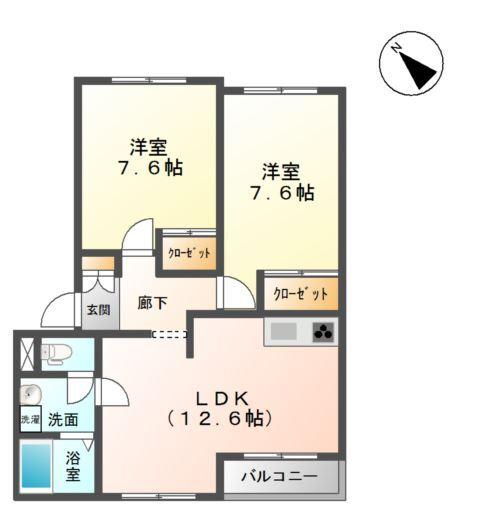 ピソ・ベルドールⅠ 間取り図画像