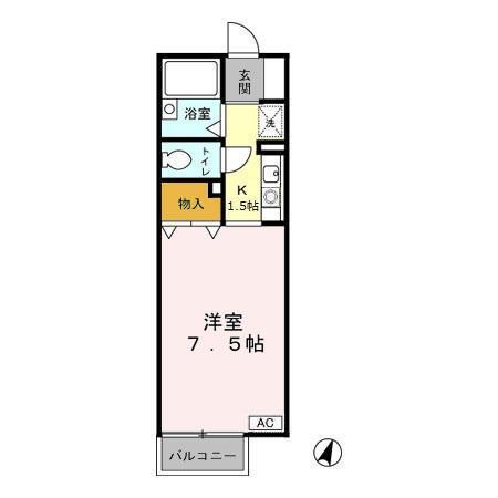 オプス・なのはな（105） 間取り図画像