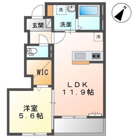 チャコールⅡ番館 間取り図画像