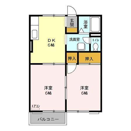 エスポワール　壱番館（102） 間取り図画像