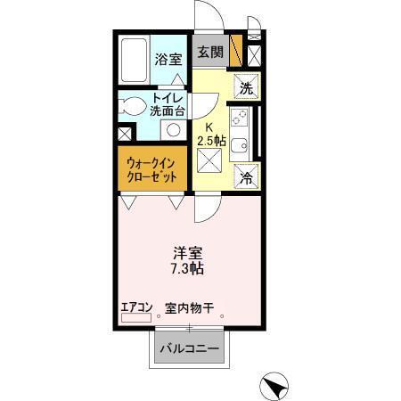 モナリエ稲荷町（105） 間取り図画像