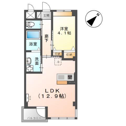 ポンデザール 間取り図画像