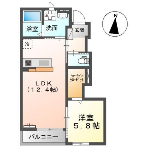 メゾンレイア 間取り図画像