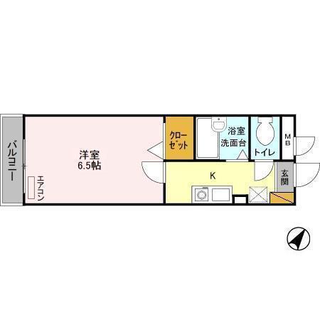 クリエイティブ１２（302） 間取り図画像