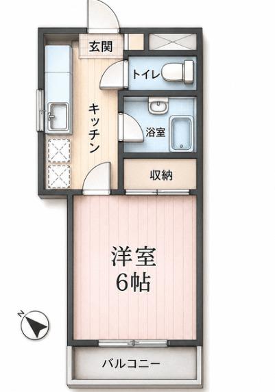 メゾンセキセイ 間取り図画像