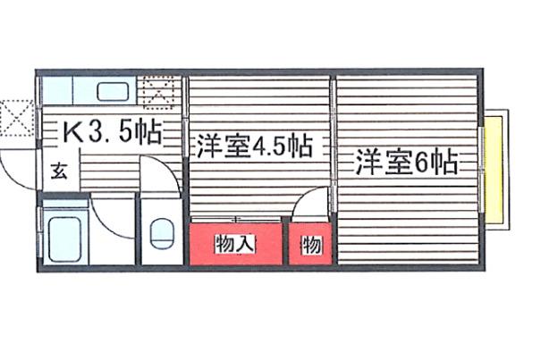 ルミリア千葉City 間取り図画像