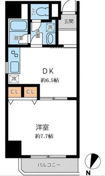 オーキッドレジデンス千葉中央 間取り図画像