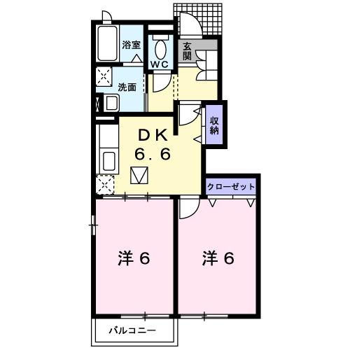 ピーノパストラル４（103） 間取り図画像