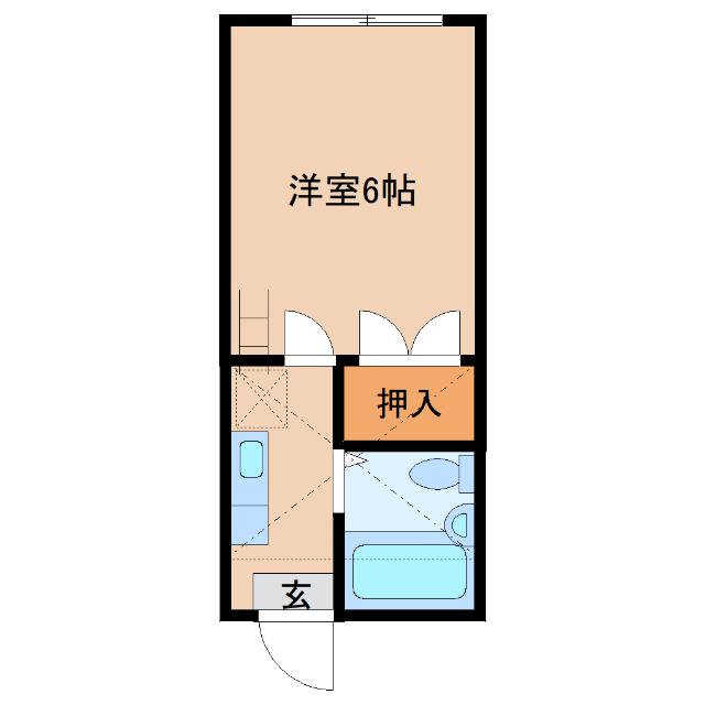 カトーレV（101） 間取り図画像