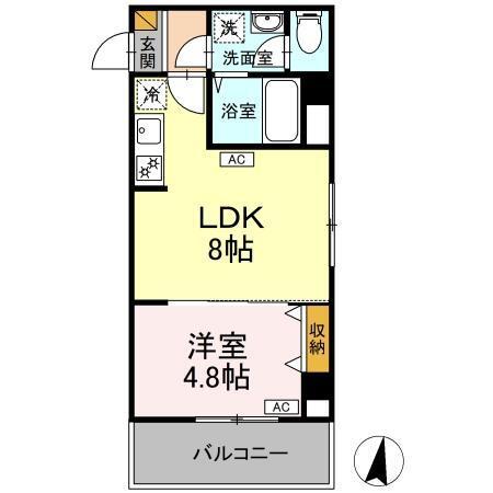 ニュートリノ要（604） 間取り図画像