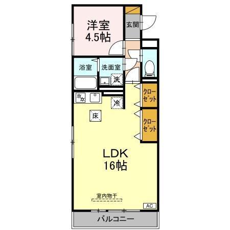 グランヴュルデ（105） 間取り図画像
