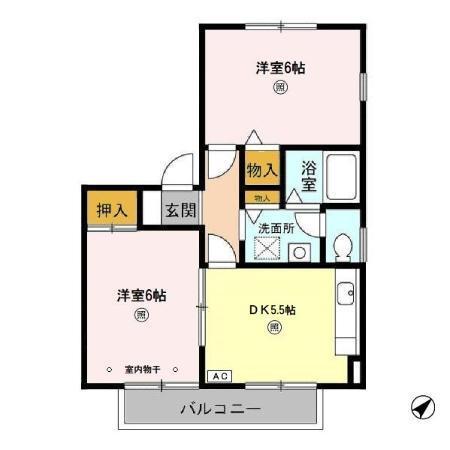 トカトカハウス（201） 間取り図画像