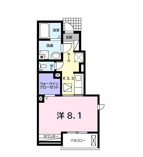 マ・メゾン（101） 間取り図画像