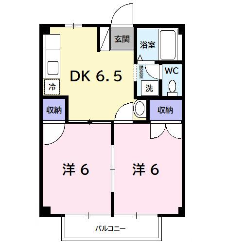 グリーンエポック（102） 間取り図画像