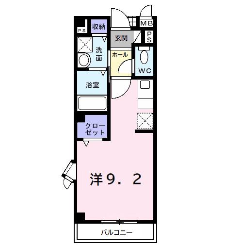 アリエーテ（204） 間取り図画像