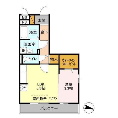  間取り図写真
