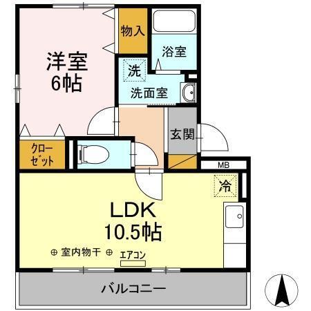 グランド・ソレーユ　Ⅱ（305） 間取り図画像