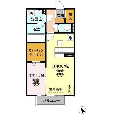  間取り図写真