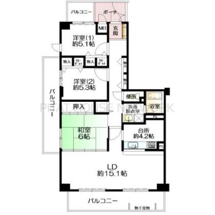 間取図(平面図)
