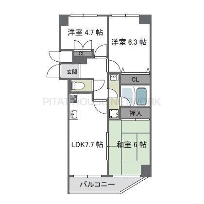 間取図(平面図)