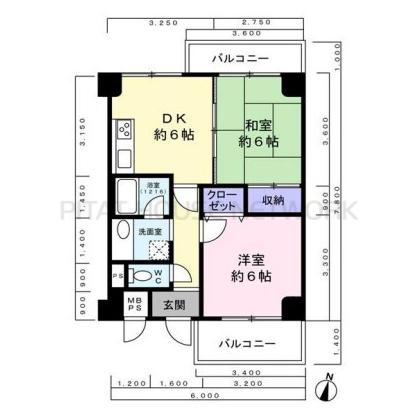 間取図(平面図)