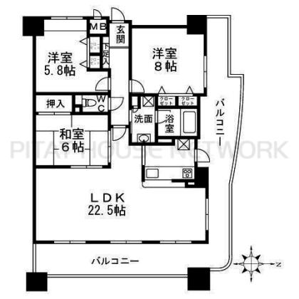 間取図(平面図)