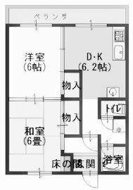 グリーンマンション 間取り図画像