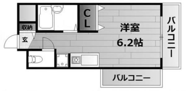 明石市野々上マンション 間取り図画像