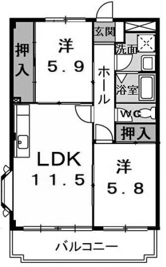 間取図(平面図)