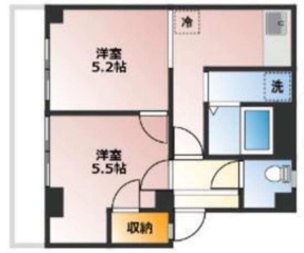 リーガルハウス板宿 間取り図画像