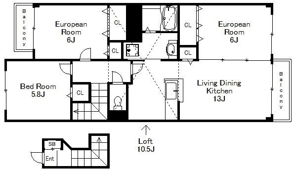 間取図(平面図)
