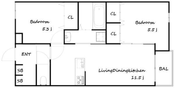 間取図(平面図)