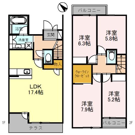 間取図(平面図)