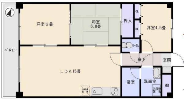 間取図(平面図)