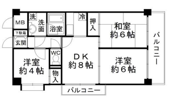 間取図(平面図)