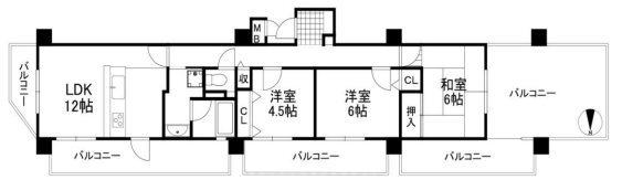 間取図(平面図)