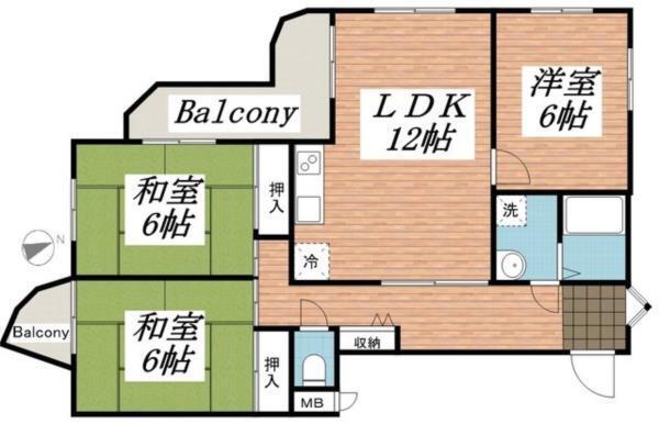 間取図(平面図)