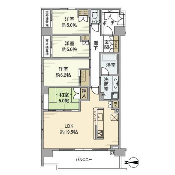 間取図(平面図)