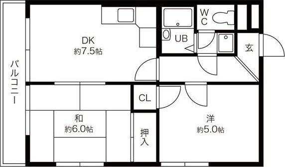 間取図(平面図)