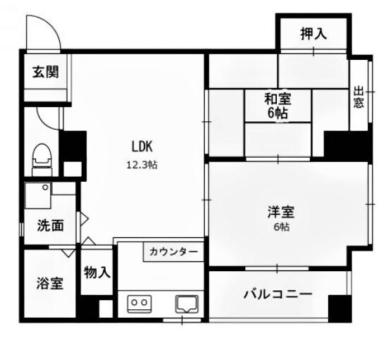 間取図(平面図)