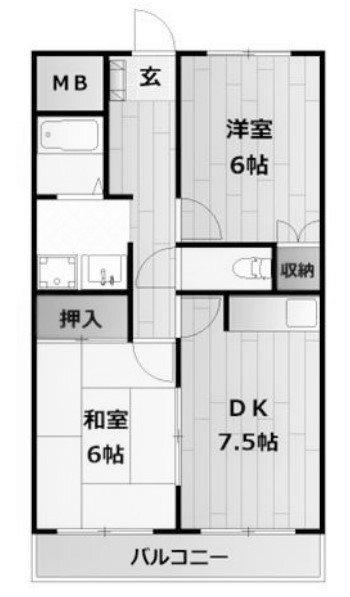間取図(平面図)