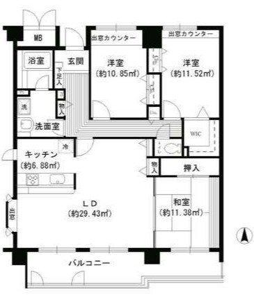 間取図(平面図)