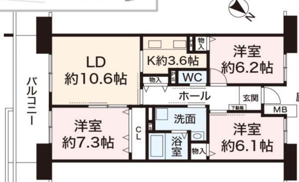 間取図(平面図)