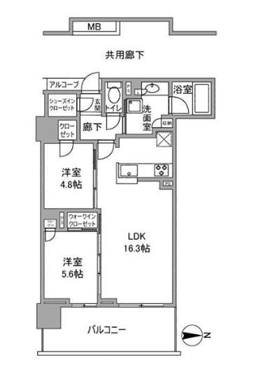間取図(平面図)