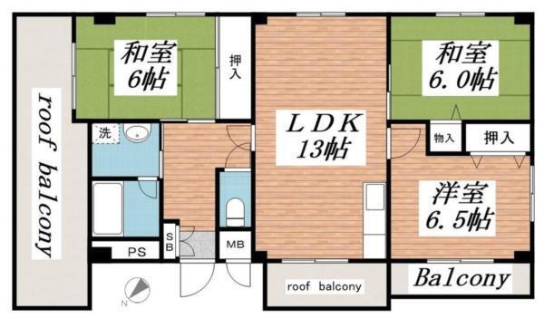 間取図(平面図)