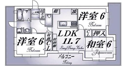 間取図(平面図)