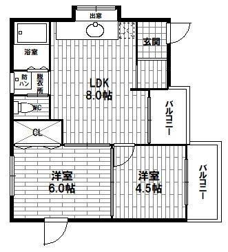 間取図(平面図)